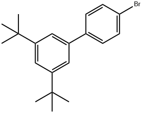 1,1'-Biphenyl, 4'-bromo-3,5-bis(1,1-dimethylethyl)- Structure