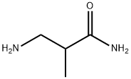 Propanamide, 3-amino-2-methyl- Structure