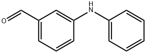 Benzaldehyde, 3-(phenylamino)- Structure