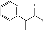 Benzene, [1-(difluoromethyl)ethenyl]- 구조식 이미지