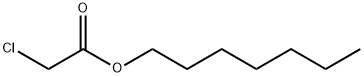 Acetic acid, 2-chloro-, heptyl ester 구조식 이미지