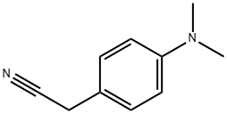 Benzeneacetonitrile, 4-(dimethylamino)- Structure