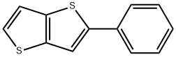 Thieno[3,2-b]thiophene, 2-phenyl- Structure