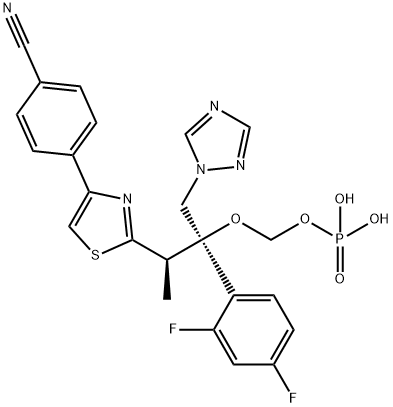 Fosravuconazole Structure