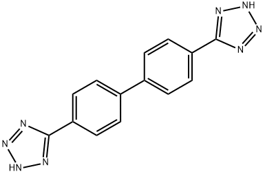 4,4'-di(1H-tetrazol-5-yl)-1,1'-biphenyl Structure