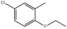 Benzene, 4-chloro-1-ethoxy-2-methyl- Structure