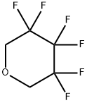 2H-Pyran, 3,3,4,4,5,5-hexafluorotetrahydro- Structure