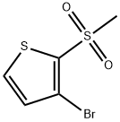 3-Bromo-2-methanesulfonylthiophene Structure