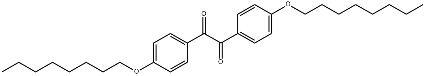 1,2-Ethanedione, 1,2-bis[4-(octyloxy)phenyl]- 구조식 이미지