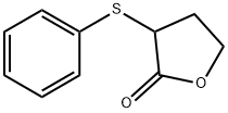 2(3H)-Furanone, dihydro-3-(phenylthio)- Structure