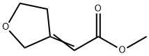 methyl 2-(oxolan-3-ylidene)acetate 구조식 이미지