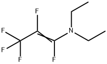 1-Propen-1-amine, N,N-diethyl-1,2,3,3,3-pentafluoro- 구조식 이미지