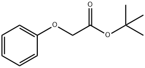 Acetic acid, 2-phenoxy-, 1,1-dimethylethyl ester Structure