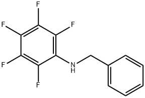Benzenemethanamine, N-(2,3,4,5,6-pentafluorophenyl)- Structure