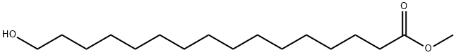 methyl 15-hydroxypentadecanoate Structure