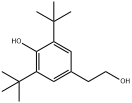 2,6-di-tert-Butyl-4-(2-hydroxyethyl)phenol 구조식 이미지