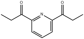 1-Propanone, 1,1'-(2,6-pyridinediyl)bis- Structure