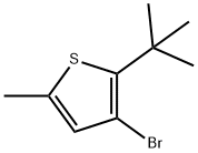 3-bromo-2-(tert-butyl)-5-methylthiophene(WXC08252) Structure