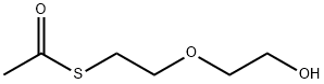 Ethanethioic acid, S-[2-(2-hydroxyethoxy)ethyl] ester Structure