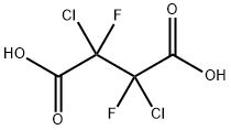 Butanedioic acid, 2,3-dichloro-2,3-difluoro- Structure