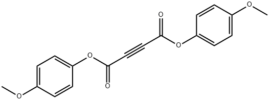 2-Butynedioic acid, 1,4-bis(4-methoxyphenyl) ester 구조식 이미지