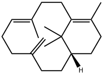 Bicyclo[9.3.1]pentadeca-4,14-diene, 4,14,15,15-tetramethyl-8-methylene-, (4E,11S)- Structure