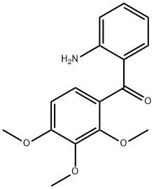 Methanone, (2-aminophenyl)(2,3,4-trimethoxyphenyl)- 구조식 이미지