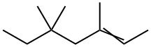 2-Heptene, 3,5,5-trimethyl- Structure