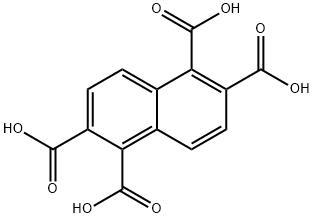 1,2,5,6-Naphthalenetetracarboxylic acid 구조식 이미지