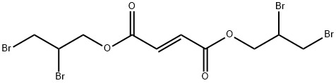 2-Butenedioic acid (2E)-, 1,4-bis(2,3-dibromopropyl) ester Structure