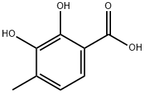 Benzoic acid, 2,3-dihydroxy-4-methyl- Structure