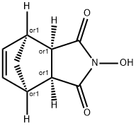 4,7-Methano-1H-isoindole-1,3(2H)-dione, 3a,4,7,7a-tetrahydro-2-hydroxy-, (3aR,4S,7R,7aS)-rel- Structure