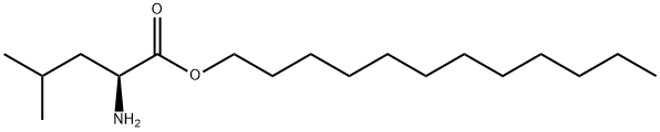 L-Leucine, dodecyl ester Structure