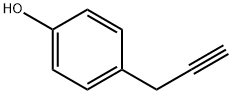 Phenol, 4-(2-propyn-1-yl)- Structure