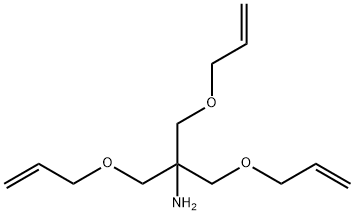 2-Propanamine, 1,3-bis(2-propen-1-yloxy)-2-[(2-propen-1-yloxy)methyl]- Structure