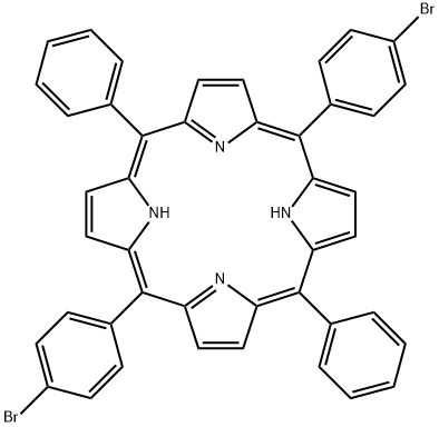 2,12-bis(4-bromophenyl)-7,17-diphenyl-21,22,23,24- Structure