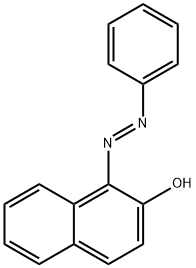 2-Naphthalenol, 1-[(1E)-2-phenyldiazenyl]- 구조식 이미지