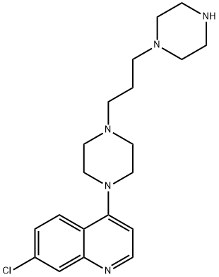 Piperaquine Impurity B 구조식 이미지