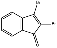 1H-Inden-1-one, 2,3-dibromo- 구조식 이미지