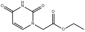 1(2H)-Pyrimidineacetic acid, 3,4-dihydro-2,4-dioxo-, ethyl ester Structure