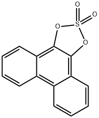 Phenanthro[9,10-d]-1,3,2-dioxathiole, 2,2-dioxide 구조식 이미지