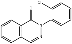 2-(2-Chlorophenyl)-1(2H)-phthalazinone 구조식 이미지