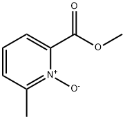 2-Pyridinecarboxylic acid, 6-Methyl-, Methyl ester, 1-oxide Structure