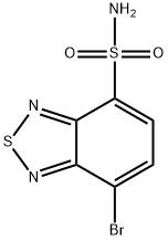 7-bromo-2,1,3-benzothiadiazole-4-sulfonamide Structure