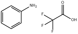 Benzenamine, 2,2,2-trifluoroacetate (1:1) Structure