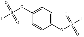 HYDROQUINONE BISFLUOROSULFATE 구조식 이미지