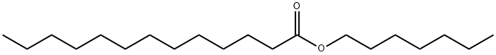 Tridecanoic acid heptyl ester Structure