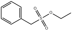 Benzenemethanesulfonic acid, ethyl ester Structure