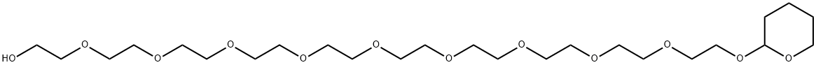 THP-PEG10-OH Structure