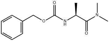 Carbamic acid, N-[(1S)-2-(dimethylamino)-1-methyl-2-oxoethyl]-, phenylmethyl ester Structure